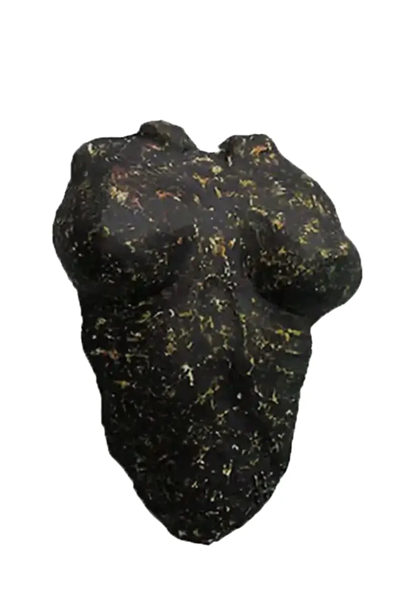 Wall Sculpture female bust, mixed media, modern art.